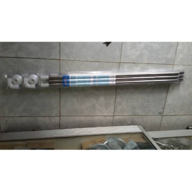 Tiang hodeng stainless 3in1 /tiang gorden