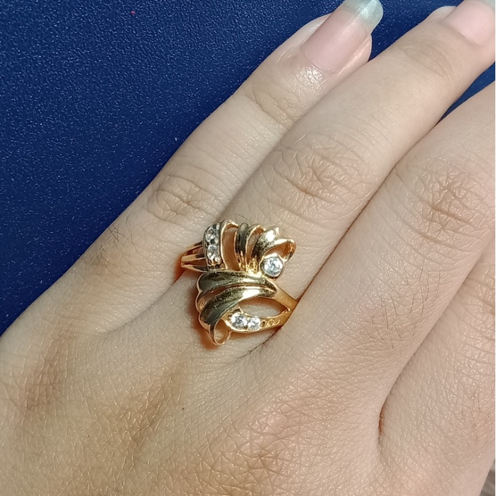 Cincin Emas 17K - 2.95 gr Kadar 750 - 529