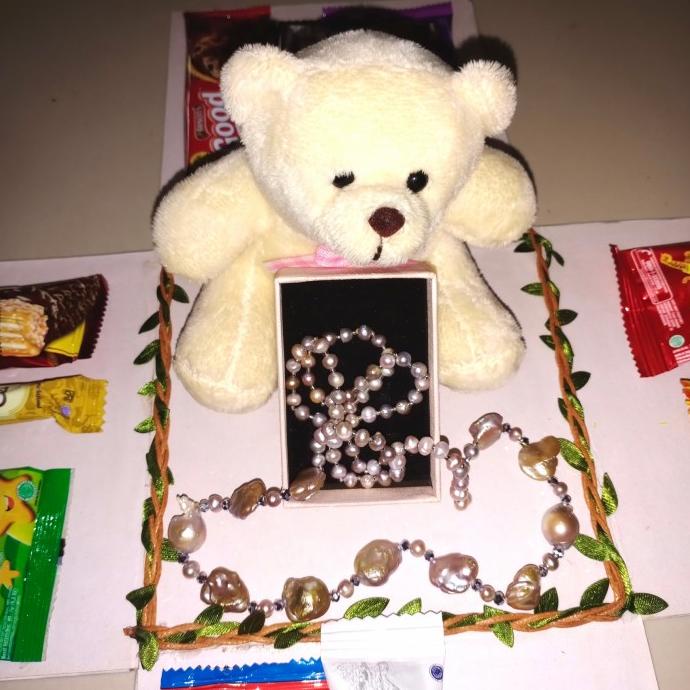 

[COD] Explosion Box Snack murah with doll&pearl mutiara perhiasan kotak kado [COD]