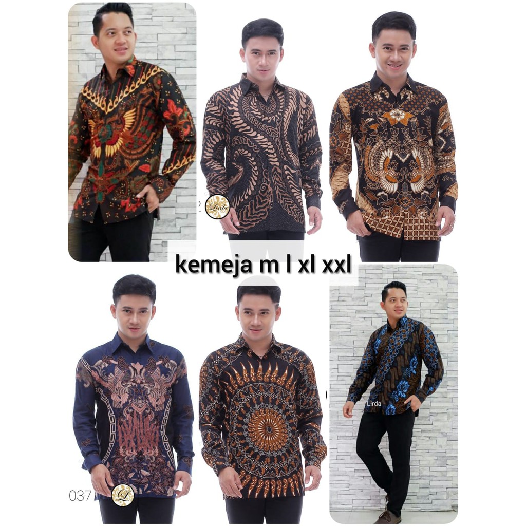 BATIK PRIA LENGAN PANJANG KATUN HQ