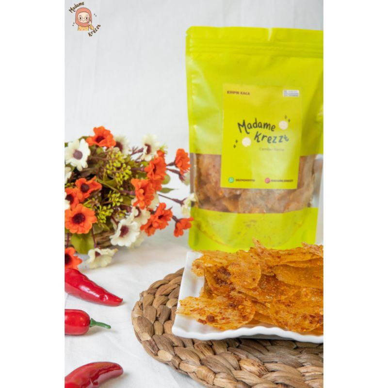 

Kripik Kaca pedas jeruk