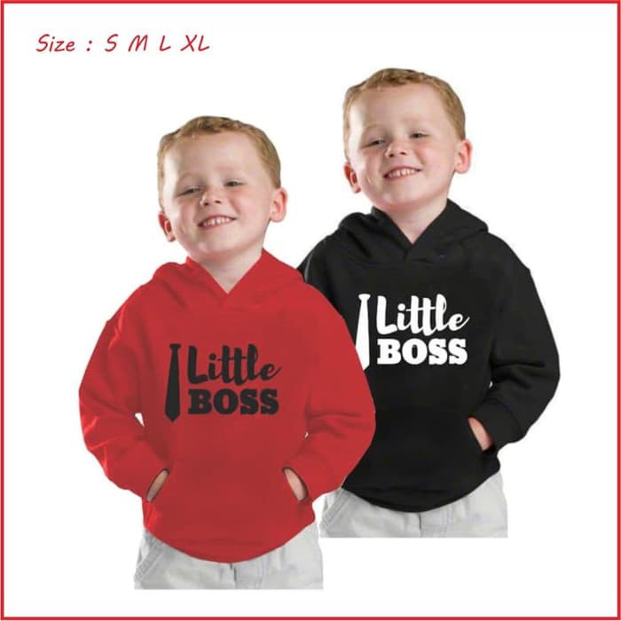 JAKET HOODIE ANAK LITTLE BOSS - JAKET ANAK LITTLE BOSS - HOODIE LITTLE BOSS ANAK - CUSTOM JAKET ANAK