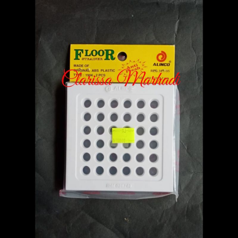 Saringan Got Plat Plastik Alinco Floor Drain 2 pcs