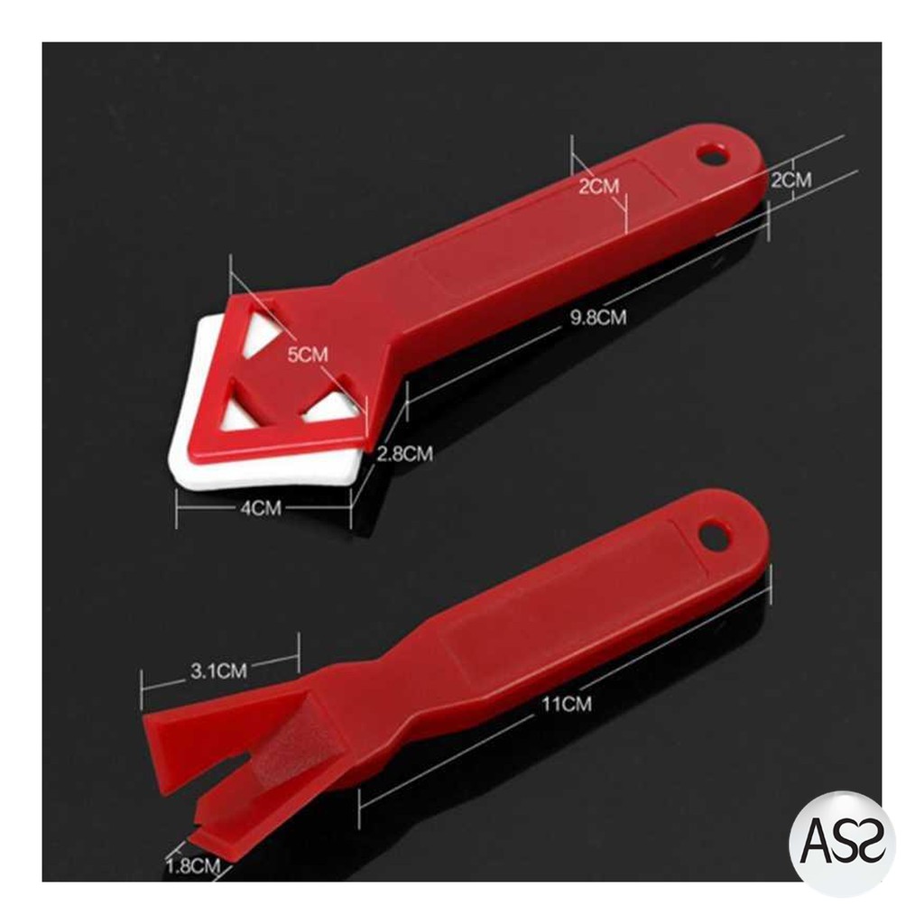 ASS Shop - Balight 2 in 1 Alat Pembersih Perapi Lem Silikon Sealant Tool Scraper