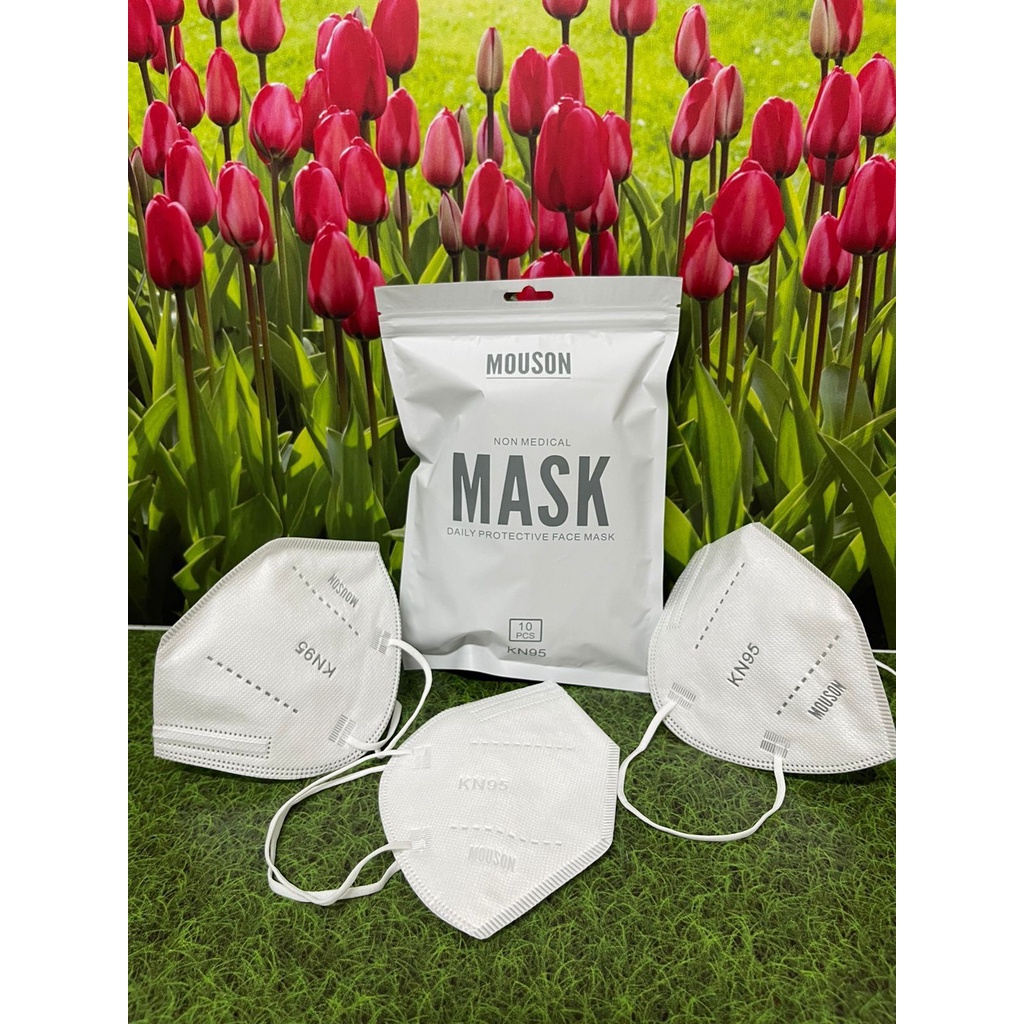 masker / mouson masker kn95 mask / masker mouson original 5ply model shumu / kn95 / masker kn95 disposable mask isi 10pcs