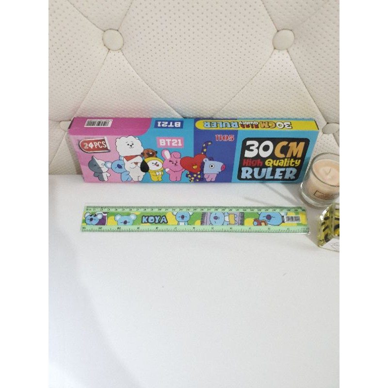 penggaris 30cm BTS/garisan 30cm/ruler 30cm BT-21/mistar 30cm-KOYA