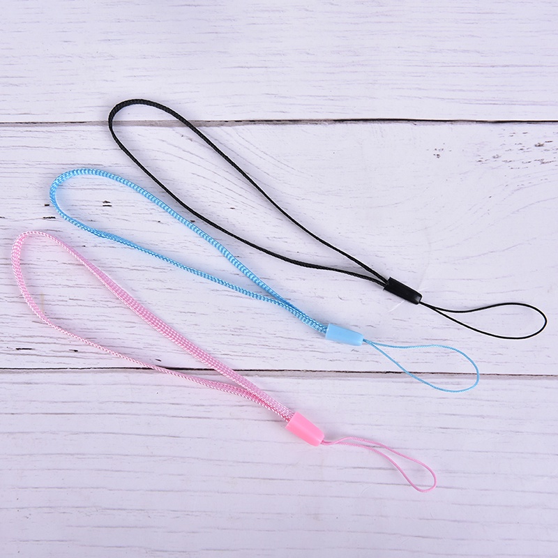 10pcs Strap Pergelangan Tangan Bahan Nilon Untuk Kamera / Handphone / USB / Flash Drive / Kunci