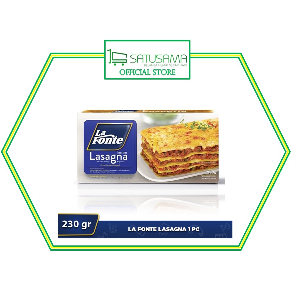 

LAFONTE LASAGNA INSTANT / SATUSAMA