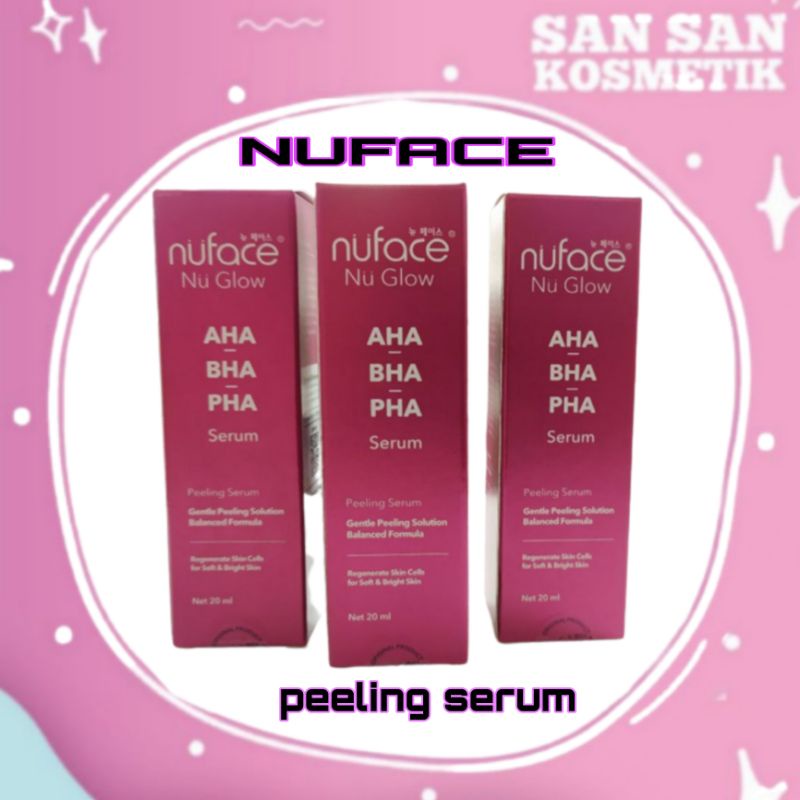 Nu Face Serum AHA BHA PHA /peeling serum 20ml