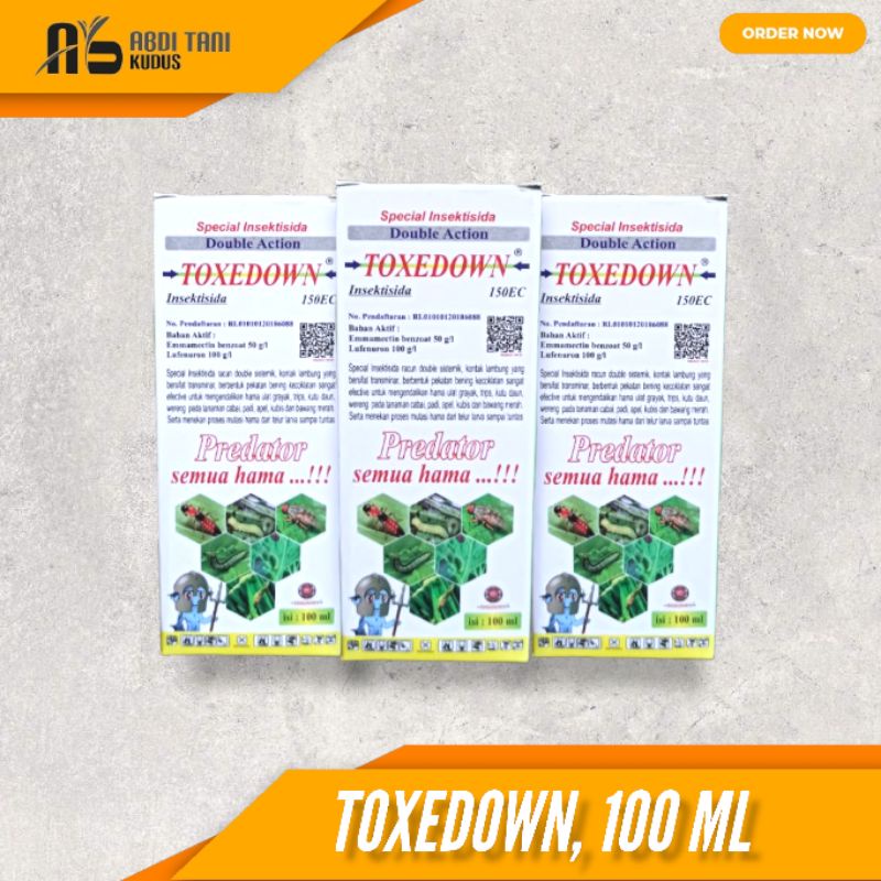 INSEKTISIDA TOXEDOWN 150 EC 100 ML PREDATOR SEMUA HAMA