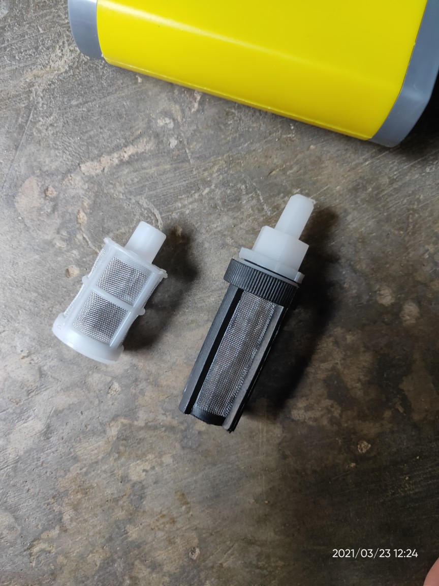 Filter Air Selang Input Pompa Dc 12v Pompa Penguat Selang 5/16 - Hitam