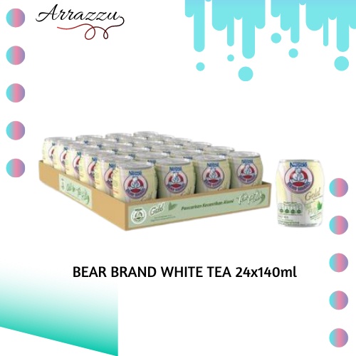 

Bear Brand Gold White Tea 24x140ml (1 Karton)