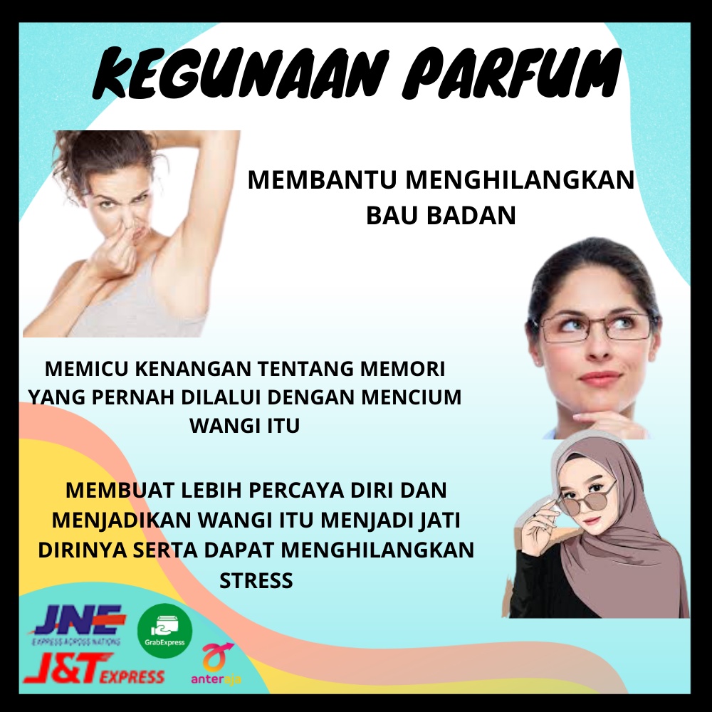 Parfum Parfume Perfume Minyak Wangi Wanita Farfum Non Alkohol Tahan Lama Isi Ulang Refill