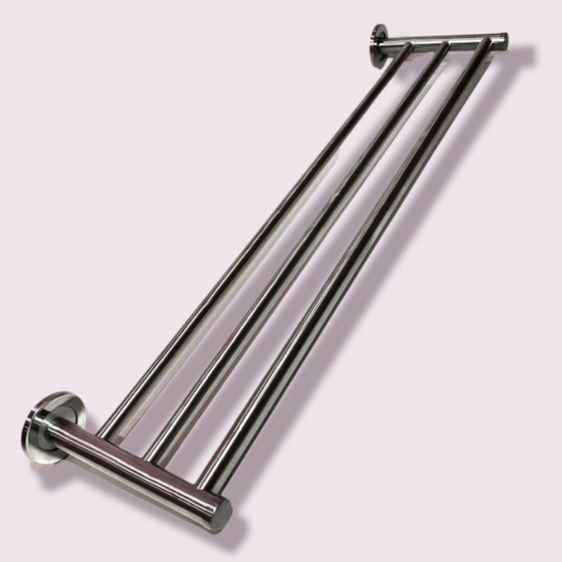 Gantungan Handuk / Jemuran Handuk / Rak Handuk Dinding Stainless