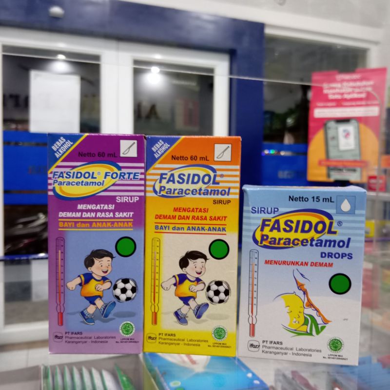 FASIDOL DROP, FASIDOL SIRUP & FASIDOL FORTE SIRUP