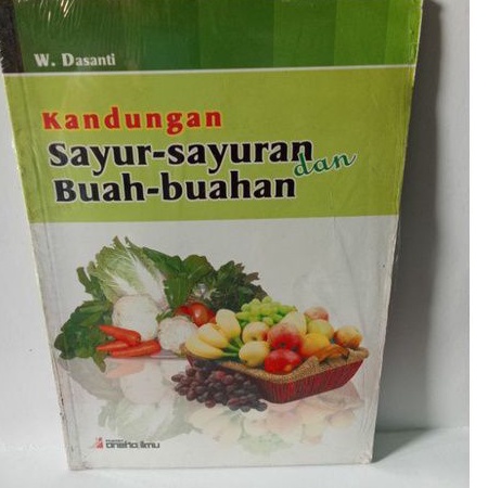 buku kandungan sayur-sayuran dan buah-buahan