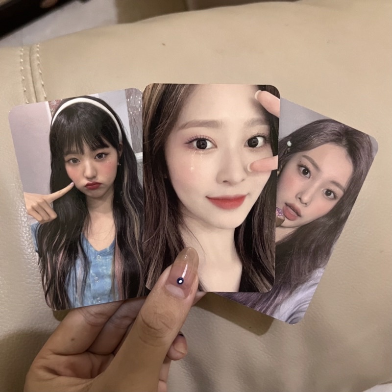 wonyoung oneiric poni hyewon roti minju zoom minzoom izone pc photocard