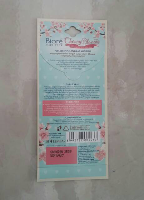 Biore pore pack