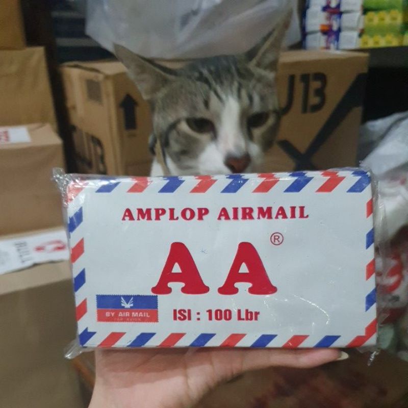 

Amplop AA Airmail isi 100 lembar