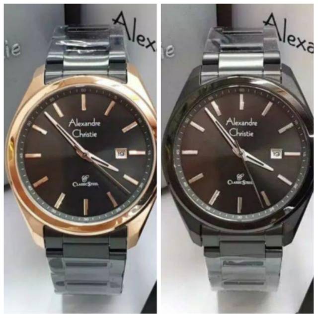 Jam Tangan Alexandre Christie 8591 Pria Original