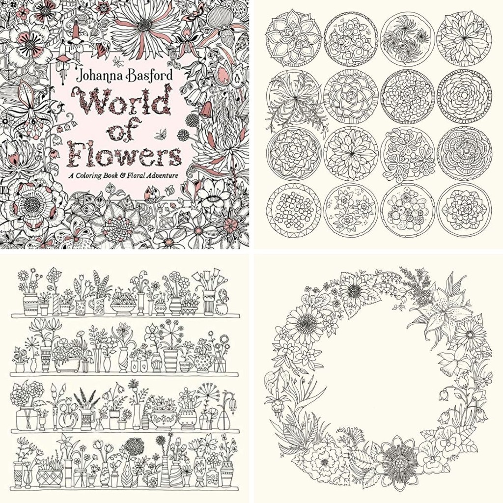 Download Adult Coloring Books Buku Mewarnai Sale Shopee Indonesia