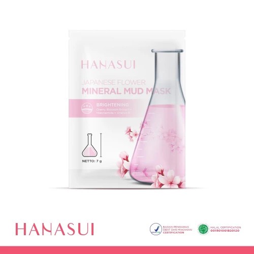 [SASET] Hanasui Mineral Mud Mask Japanese Flower