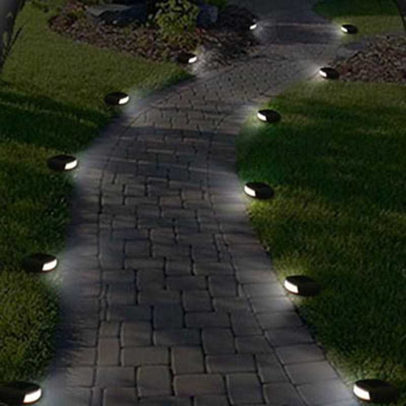 TD-DHA SOLLED Lampu Hias Taman LED Solar Lamp Path Light Fake Stone - GA-002