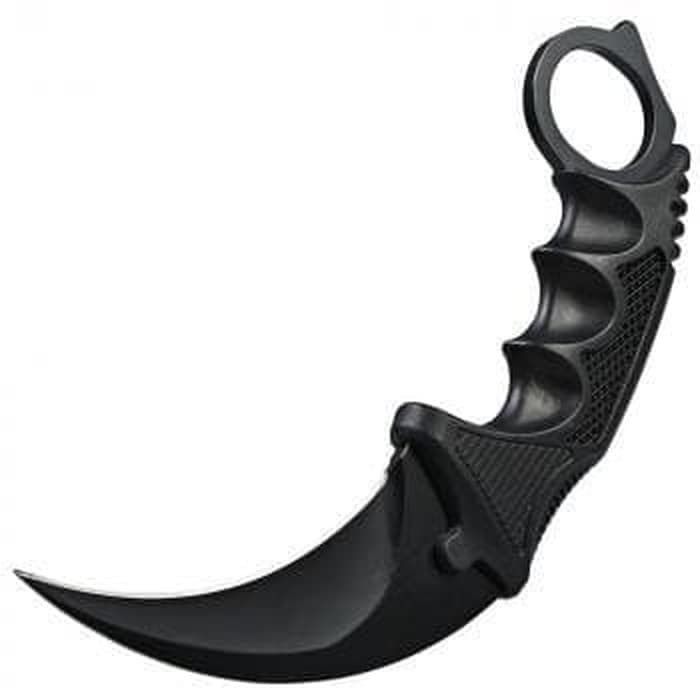 Karambit Kerambit Tactical HITAM POLOS -ED67