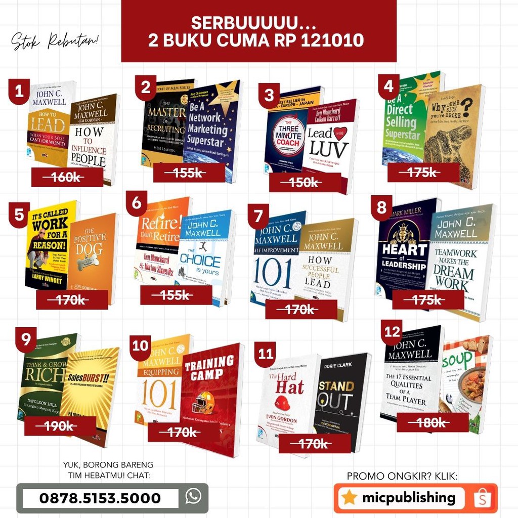 Paket OctoFlash (2 buku) bayar 121.010