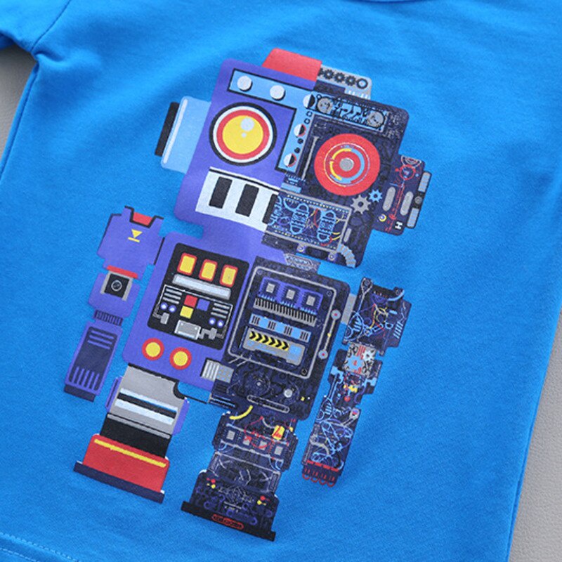 Setelan Anak 8 Bulan - 4 Tahun - Motif ROBOT 009 Baju Anak Berkualitas