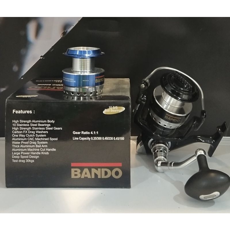 Reel Bando Saviro 6000M. Double spool