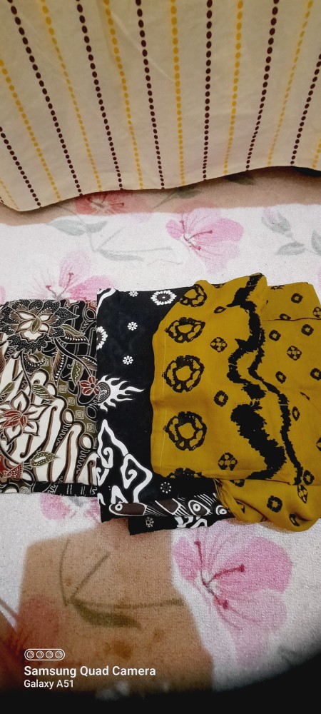 Simifashion Kaftan Batik Bahan Paris Motif Batik Solo Asli Premium Fit Jumbo