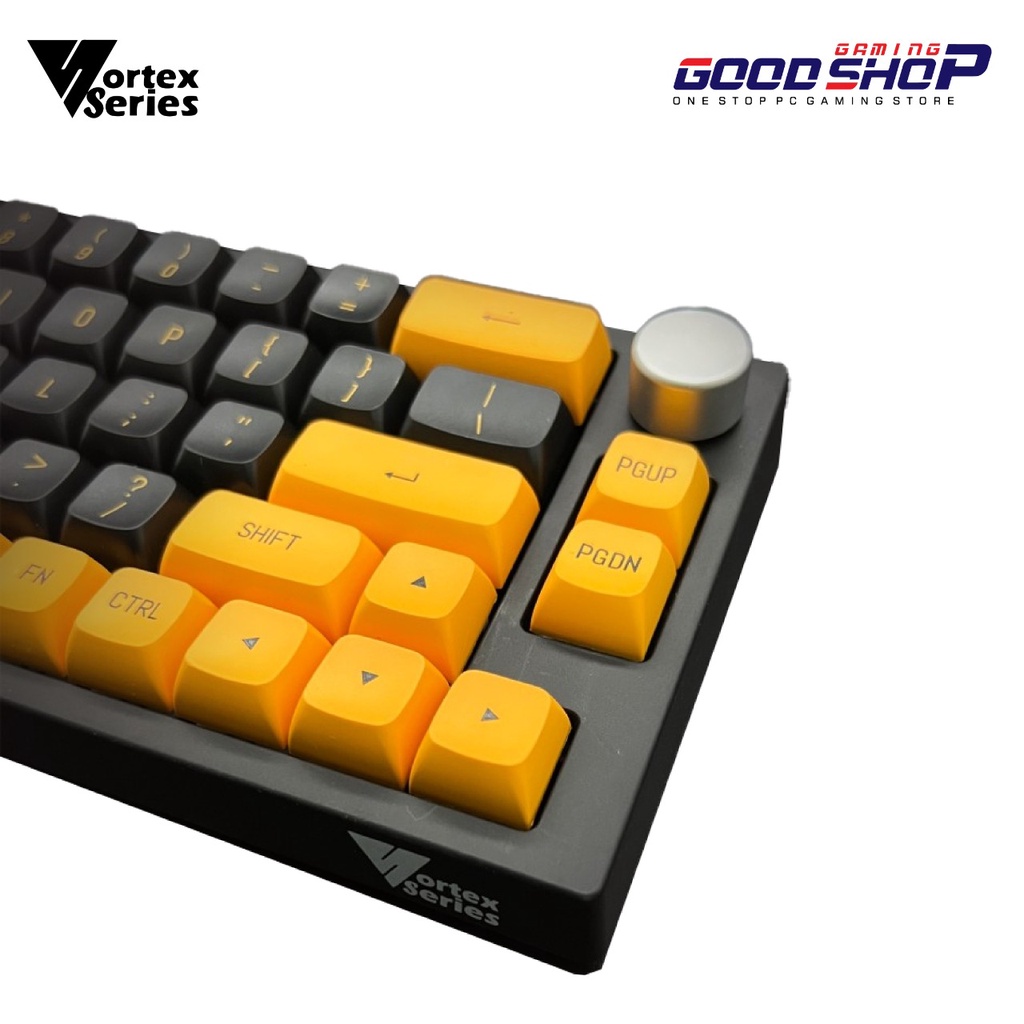 VortexSeries GT-6 Black &amp; Orange Wireless Mechanical - Gaming Keyboard