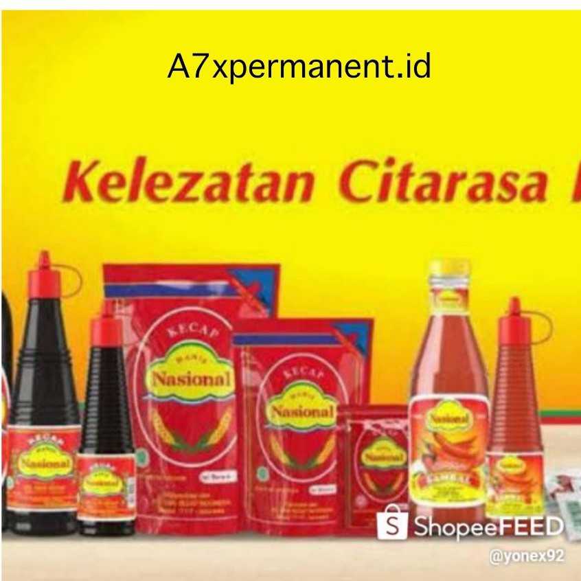 

(TERMURAH) PAKET 1KG MIX SAMBAL DAN KECAP