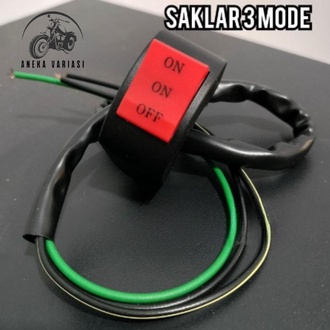 Saklar on on off multi fungsi 3 Mode universal