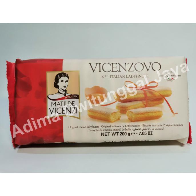 

Diskon Biskuit Tiramisu / Biscuit / Lady Finger Vicenzovo 200 gr Diskon
