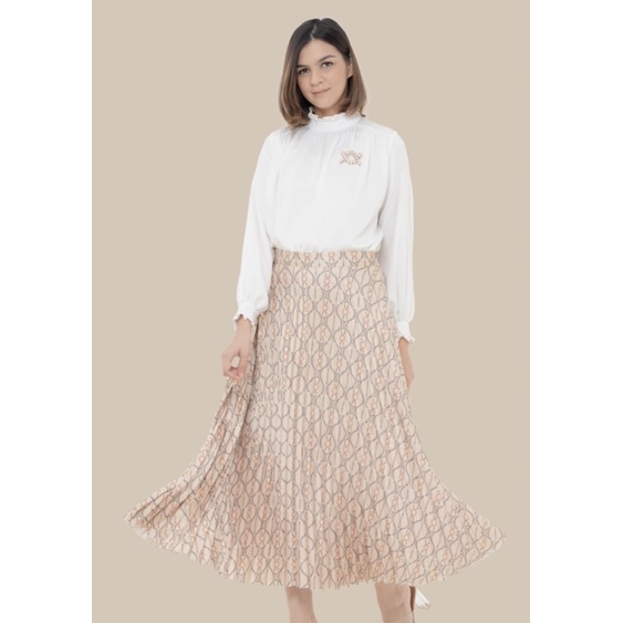 Chain Skirt Chain scarf Wearing klamby Nude Xs-S