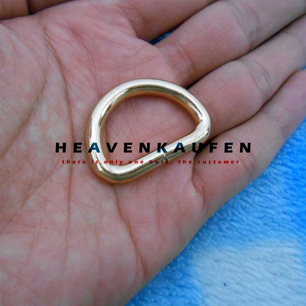 Ring D Tas 2,5 cm Gold Muda / Emas Muda Premium Quality