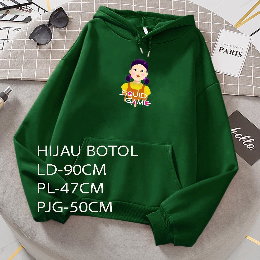 GSC - Sweater anak perempuan YOUNGHEE squid game baju sweter anak cewek cowok murah keren