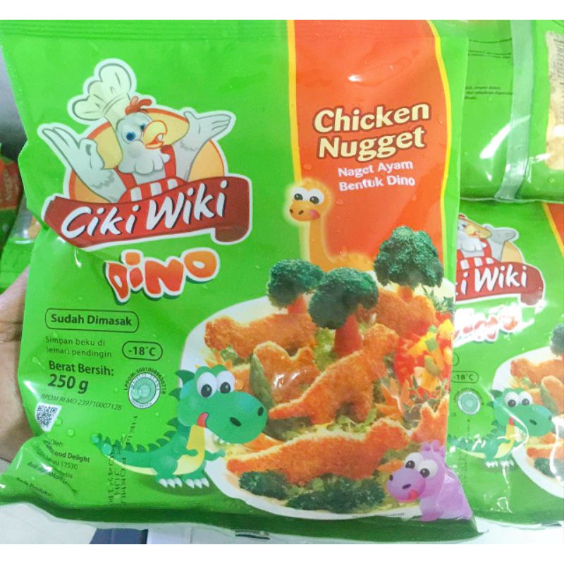 Naget Ayam Dino Ciki Wiki | Chicken Nugget Dino Ciki Wiki