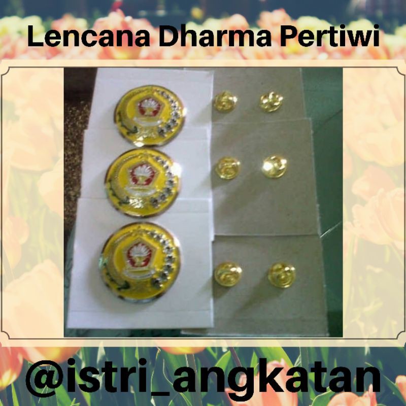 Lencana Dharma Pertiwi tebal