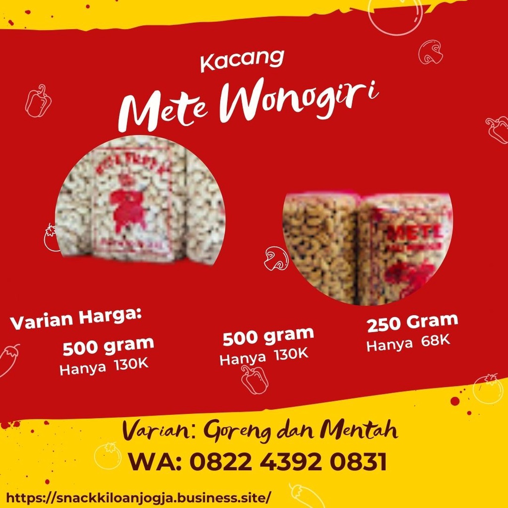 

Kacang Mete Wonogiri