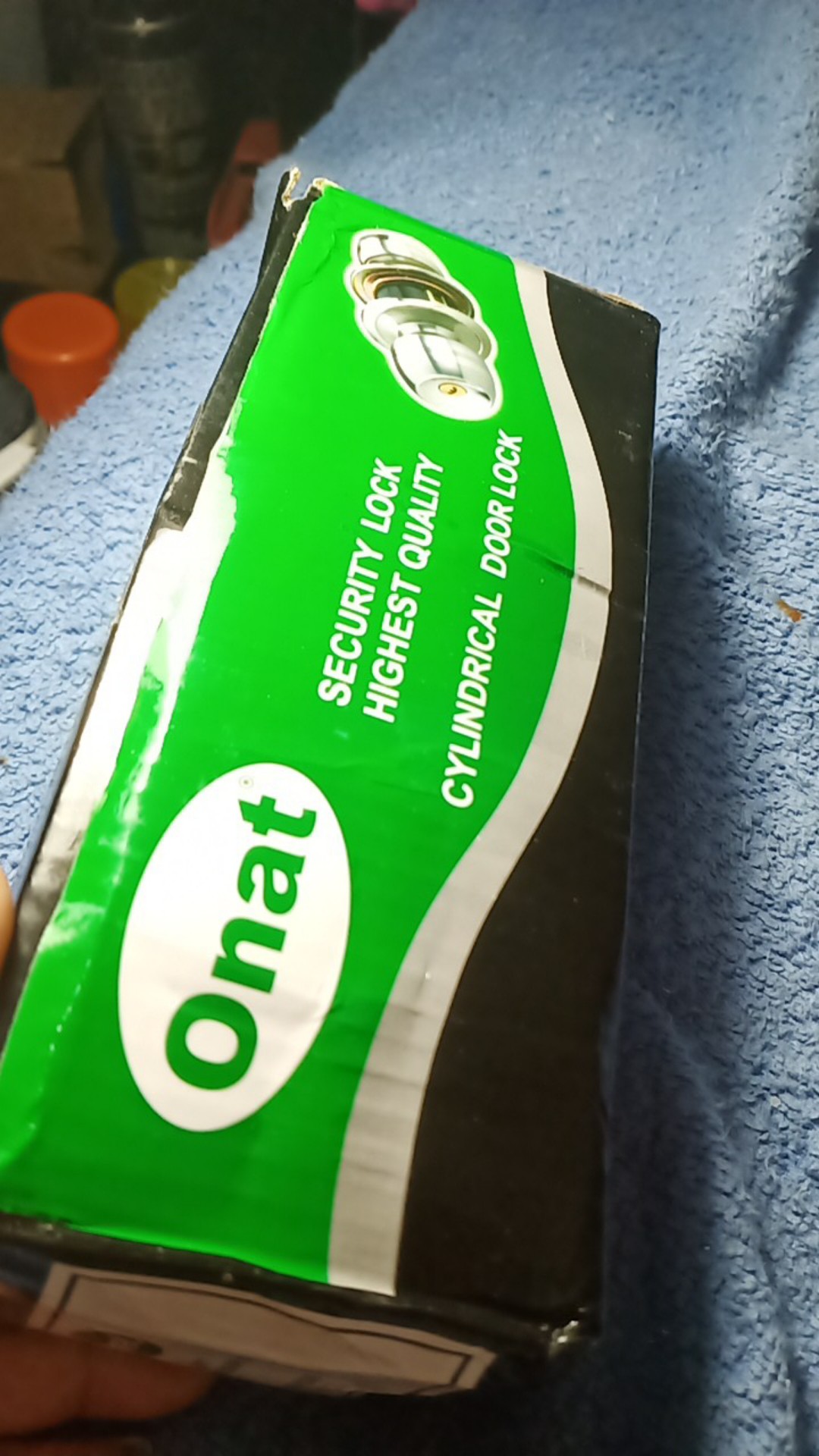 Kunci Pintu Kamar Mandi Bulat Onat / Tarikan Gagang Handle Putar Stainless