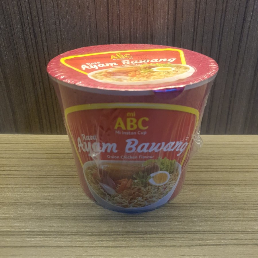 

Mi ABC Mi Instant Cup Rasa Ayam Bawang Onion Chicken Flavour 60 Gr