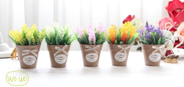 COD P2020 Bunga Plastik/Bunga plastik Mini/(free kotak)-4