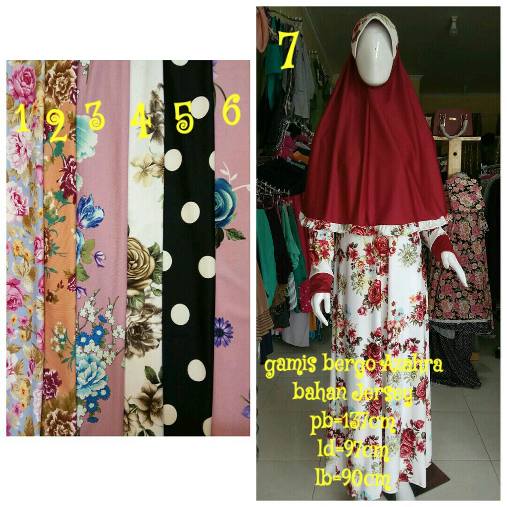 Gamis Bergo Azzahra
