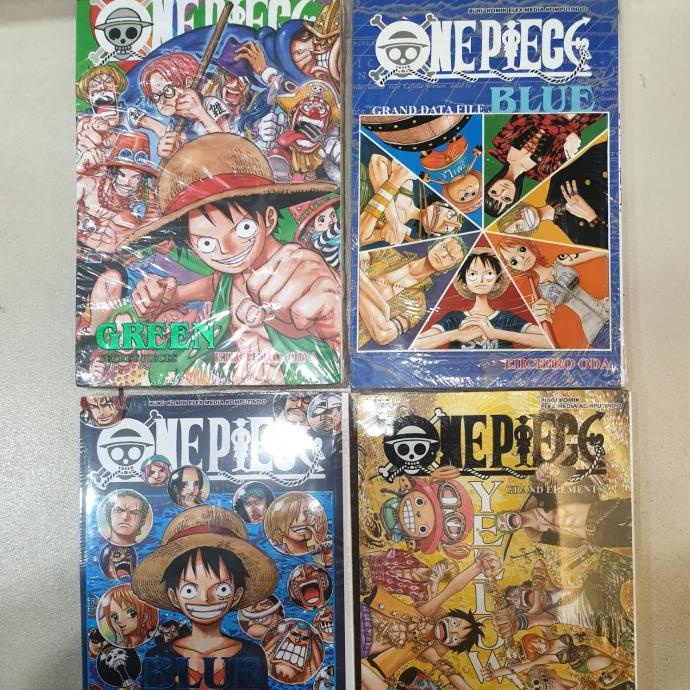 Komik One Piece Spesial Blue,Green,Blue Deep dan Yellow segel ori