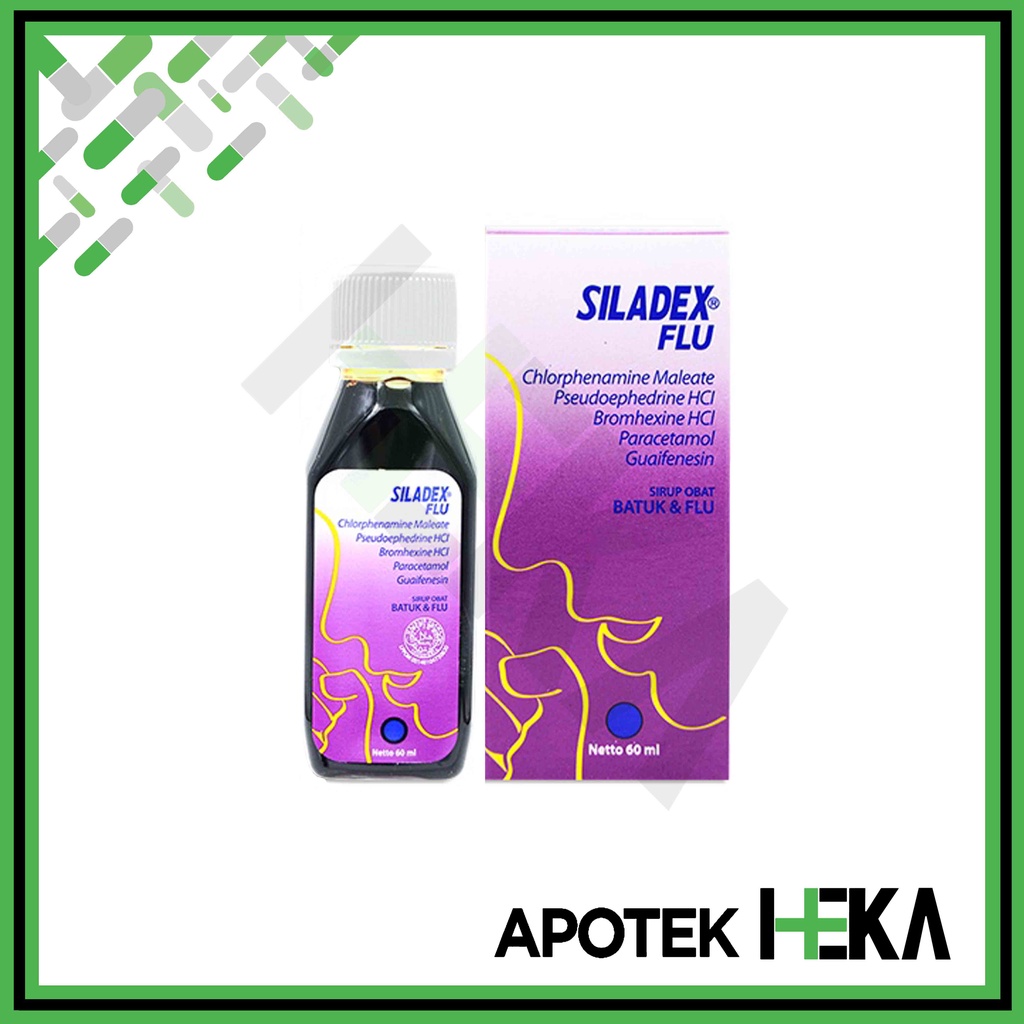 Siladex Ungu Flu - Sirup Meredakan Gejala Flu Bersin (SEMARANG)