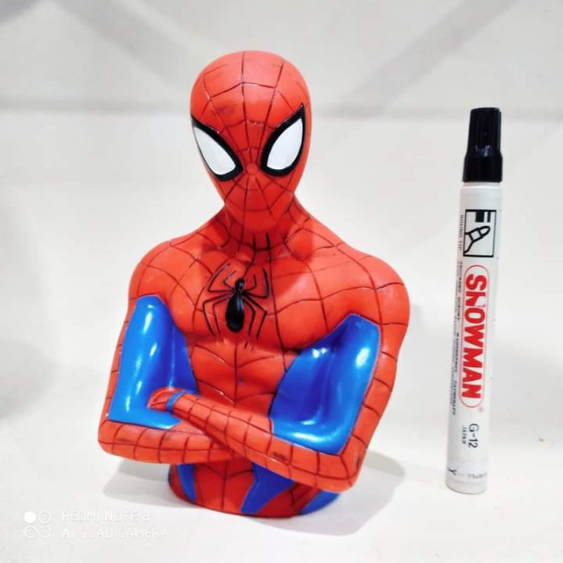 Celengan spiderman coin bank charactermarvel spiderman figurebust statuebahan vinyl

CBWUqtpHDSD

#s