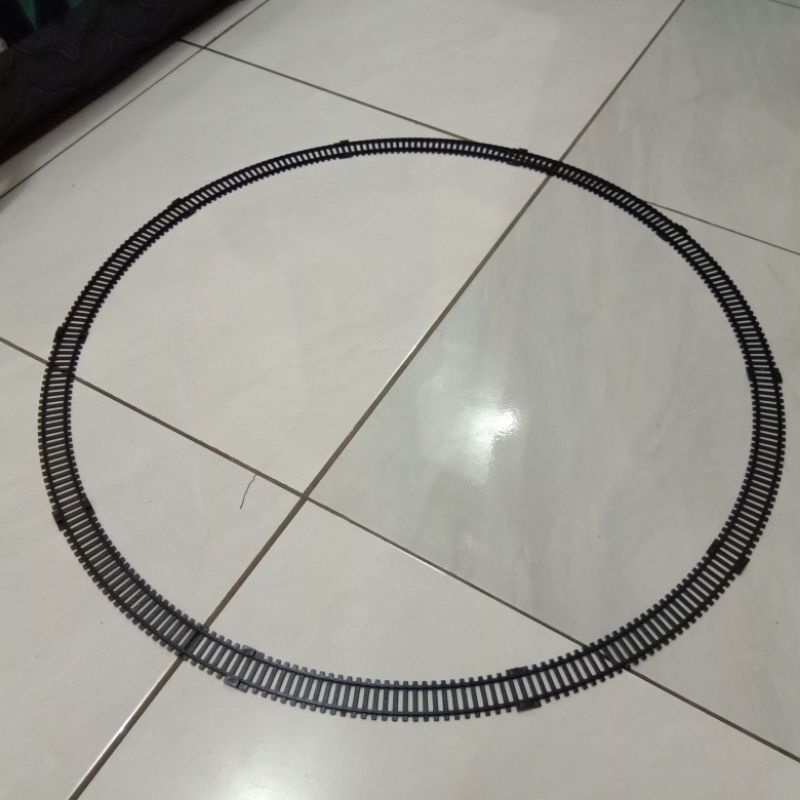 Rel Kereta Bulat - 10 pcs rel lengkung